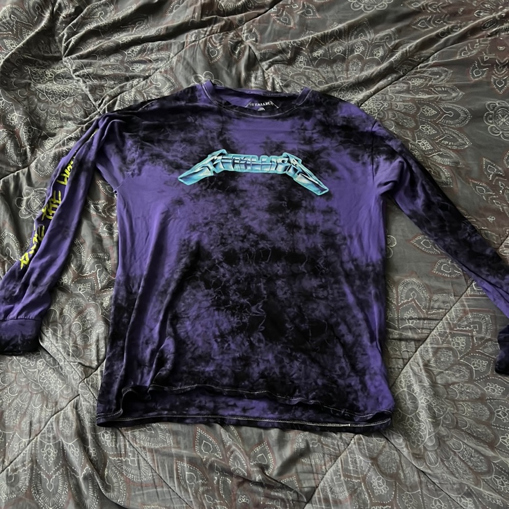 Metallica long sleeve tee